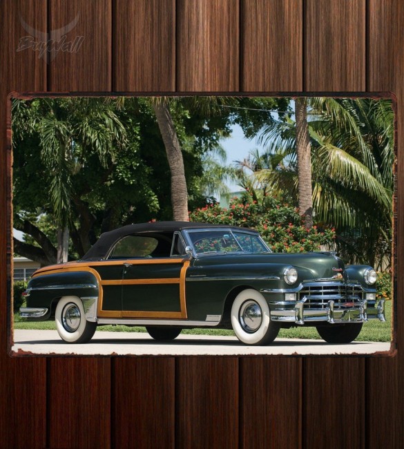 Металлическая табличка Chrysler Town&Country Convertible 172 Металлическая табличка Chrysler Town&Country Convertible 172